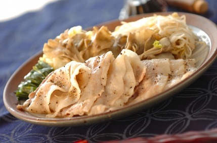 豚肉と野菜のヘルシー蒸し by 杉本 亜希子さん