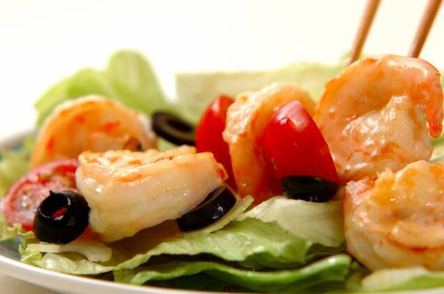 エビのチリマヨサラダの作り方の手順4