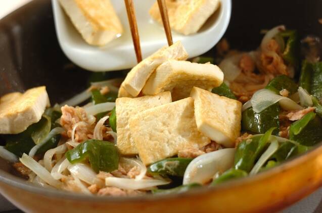 豆腐とツナの卵とじの作り方の手順5