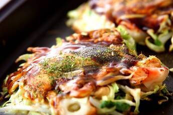 ホットプレートで！ふんわりプチお好み焼き