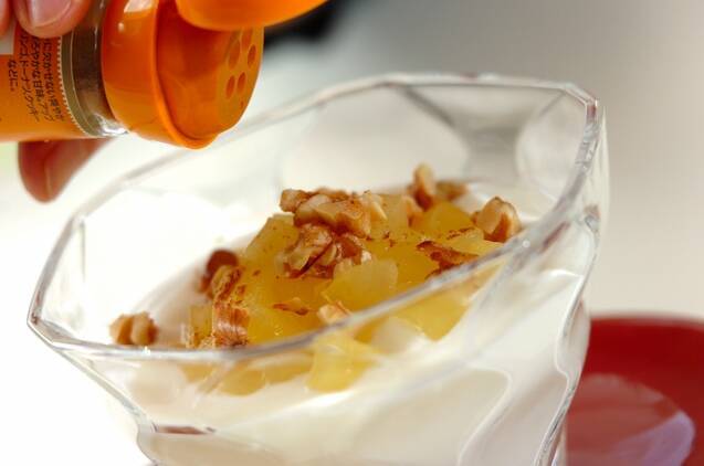 リンゴヨーグルトの作り方の手順3