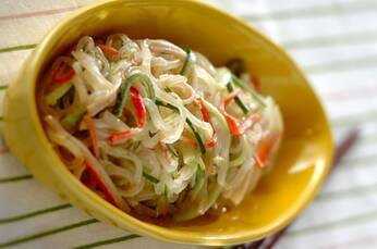 サッパリ甘酢春雨サラダ