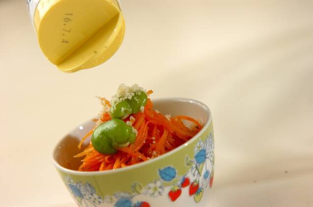 キャロットパスタの作り方の手順4