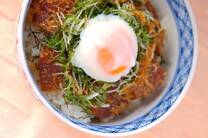 カツオのゴマダレ丼