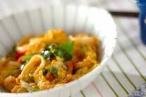 カニカマの卵炒め