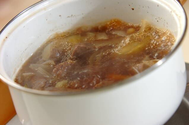 牛肉のビール煮の作り方の手順5