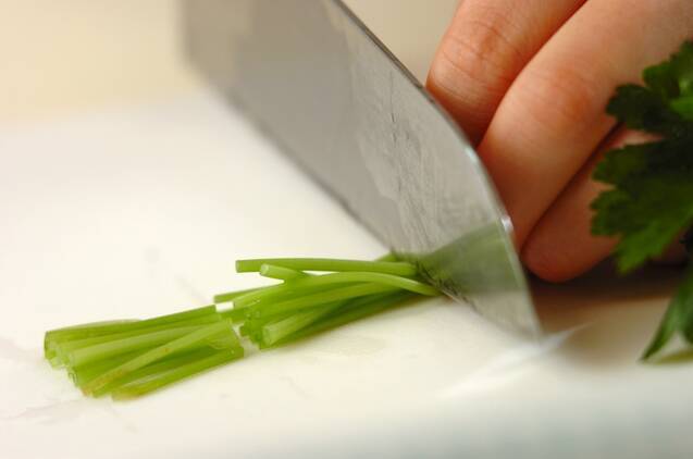 卵のお吸い物の作り方の手順1