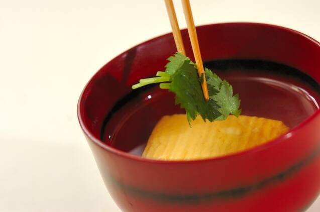 卵のお吸い物の作り方の手順4