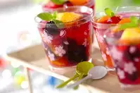 即席フルーツポンチ