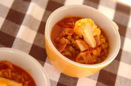 レンズ豆のスープ