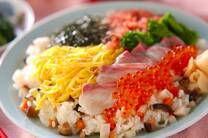 春の菜の花ちらし寿司