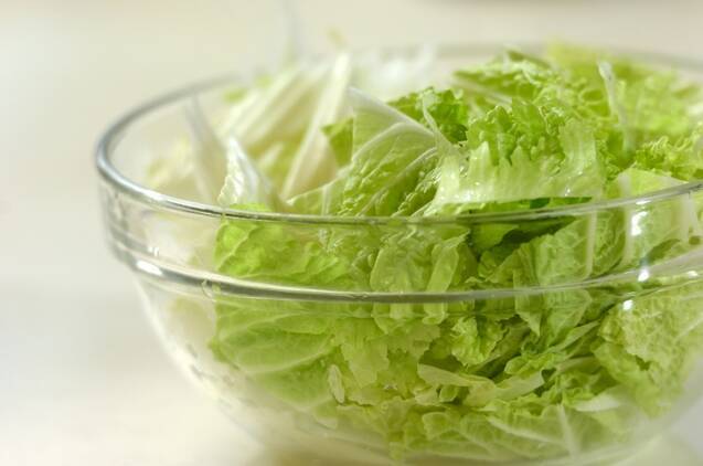 白菜のトロトロ煮の作り方の手順1