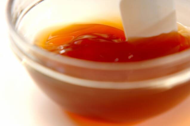 揚げシューマイの甘酢あんの作り方の手順1