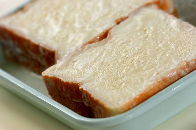 クロックマダム風フレンチトーストの作り方の手順3