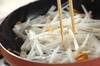 大根と桜エビの青のり炒めの作り方の手順2
