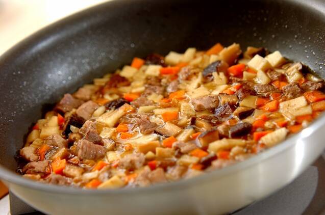 炊飯器で中華おこわの作り方の手順9