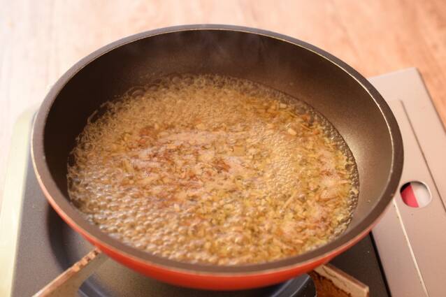 ショウガで温活ダイエット！ショウガとゴボウの玄米混ぜご飯の作り方の手順4