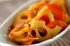 根菜のピリ辛漬け