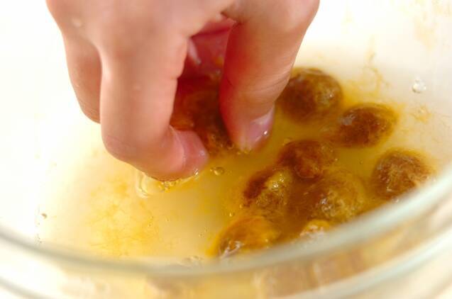 ハチミツ入り梅ジャムの作り方の手順3