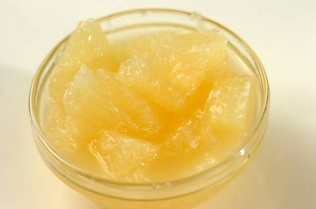 グレープフルーツのデザートスープの作り方の手順1