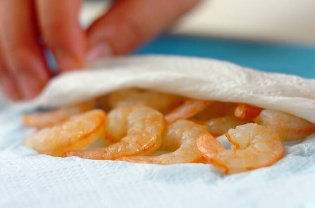 エビのかき揚げの作り方の手順1