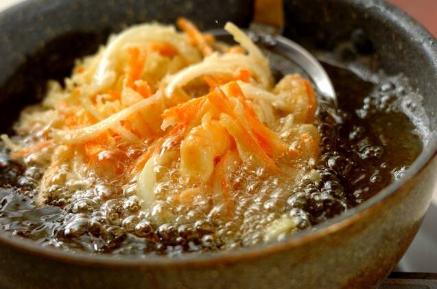 エビのかき揚げの作り方の手順5