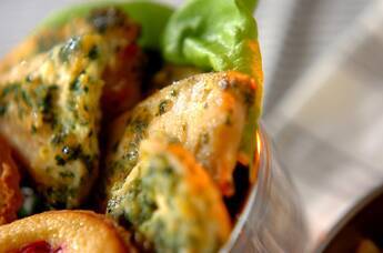 鶏むね肉のチーズピカタ