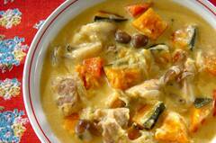 カボチャのフライパンシチュー