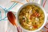 鶏ささ身の梅スープの作り方の手順