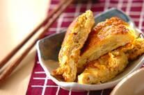 ツナと玉ネギの卵焼き