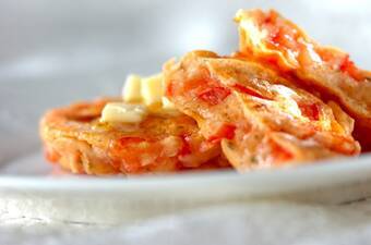 トマトのサレ・パンケーキ