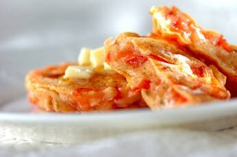 トマトのサレ・パンケーキ