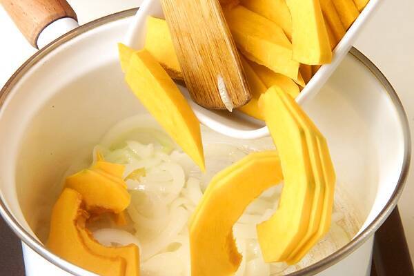 カボチャのポタージュの作り方の手順3