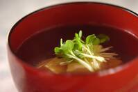卵豆腐のすまし汁