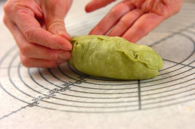 4色のクレヨンパンの作り方の手順7