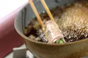 ピーマンの豚肉巻き天ぷらの作り方2