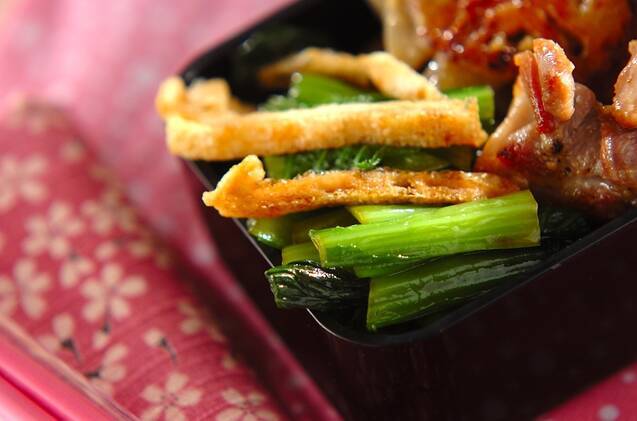 小松菜の和え物