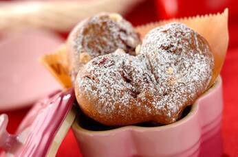 ハートのホワイトショコラベリー