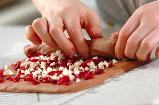 ハートのホワイトショコラベリーの作り方の手順5