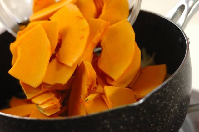 パンプキンスープの作り方の手順3