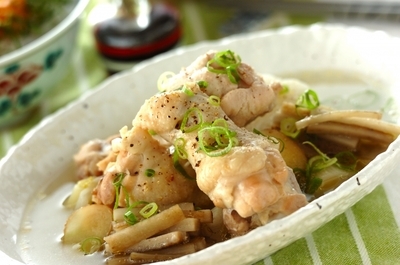 サムゲタン風鶏手羽元煮込みのレシピ 作り方 E レシピ 料理のプロが作る簡単レシピ