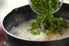 青菜入りサムゲタン風かゆの作り方の手順6