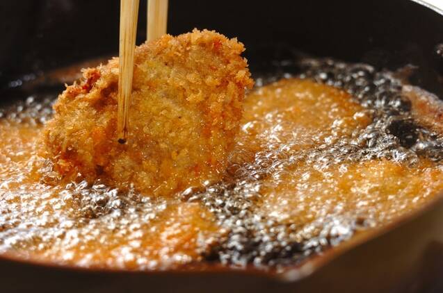 トマトソースがけヒレカツの作り方の手順3