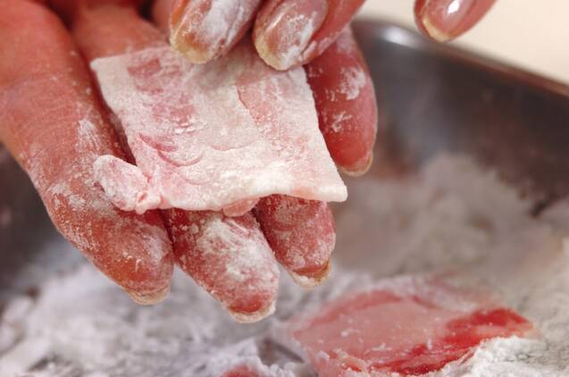 カリカリシーザーサラダ風の作り方の手順1