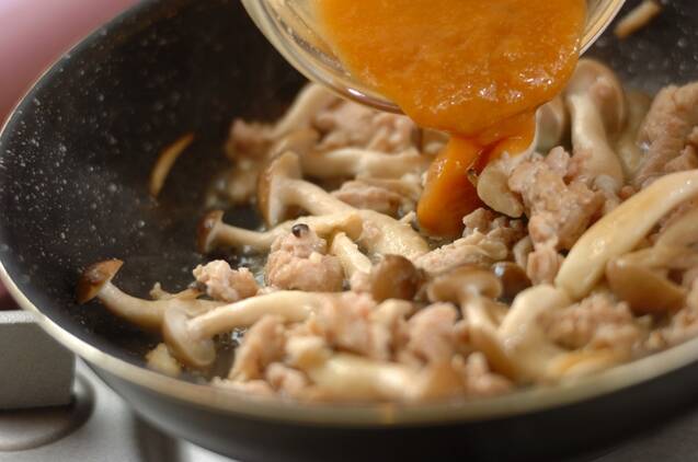 みそそぼろ混ぜご飯の作り方の手順2