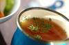 コンソメスープの作り方の手順