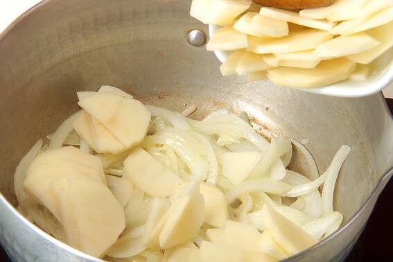 プチポテトスープの作り方の手順5