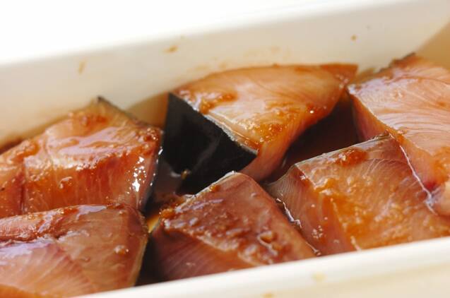 ブリの中華あんかけの作り方の手順1