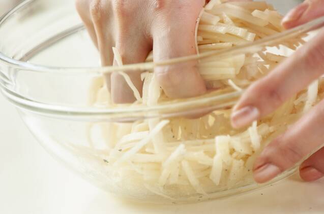 シャンパンに合うガレットの作り方の手順2