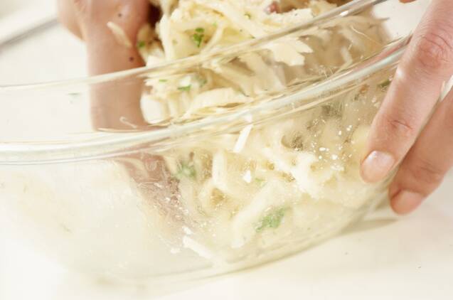 シャンパンに合うガレットの作り方の手順3